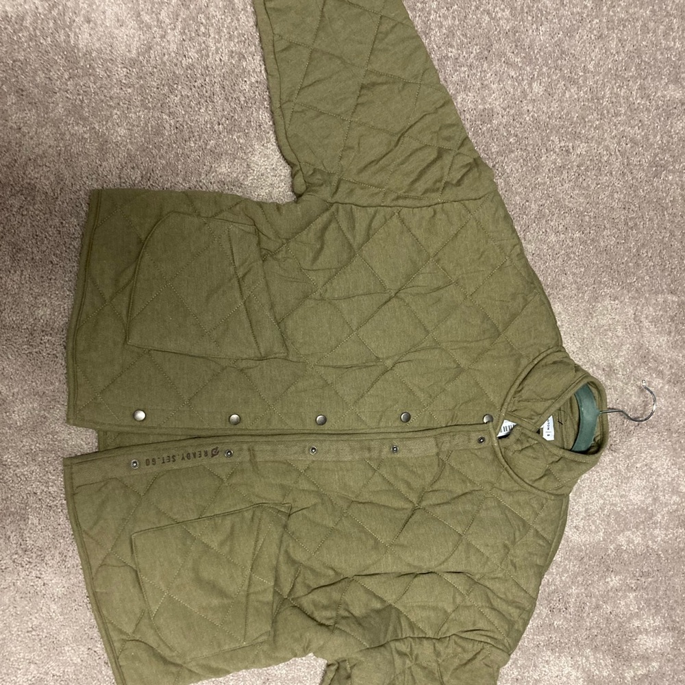 Peloton quilted jacket perfect for fall!